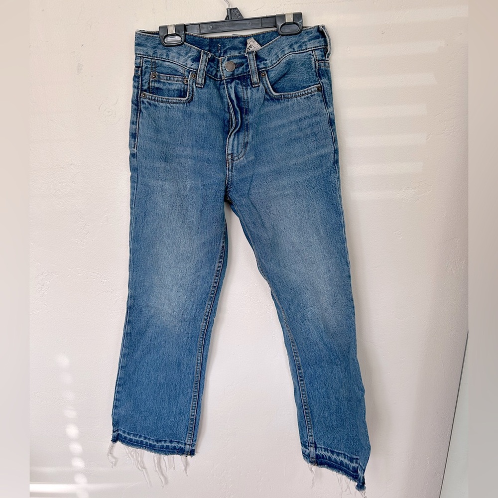 Free People ankle cut jeans